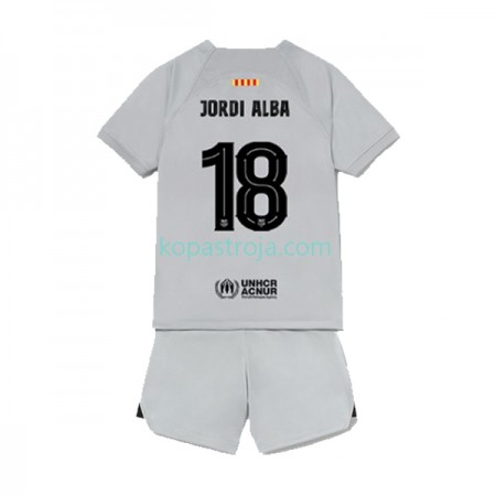 Billiga Fotbollströjor FC Barcelona Jordi Alba 18 Barn Tredje tröja 2022/23 Kortärmad